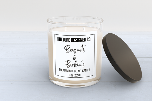 Beignets and Birkin's | 9 oz Candle
