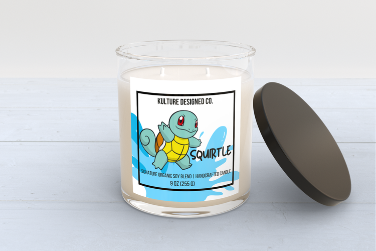 SQUIRTLE CANDLE