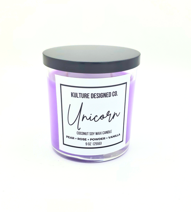 UNICORN CANDLE - Kulture Designed Co.