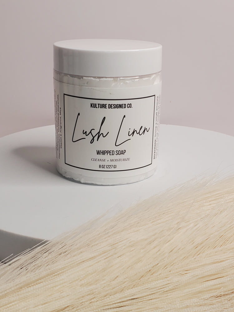 Lush Linen | Whipped Soap - Kulture Designed Co.