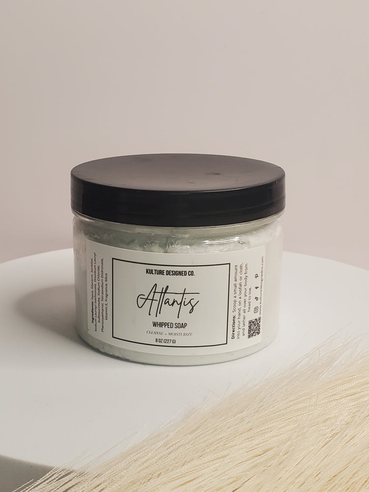 Atlantis | Foaming Sugar Scrub - Kulture Designed Co.