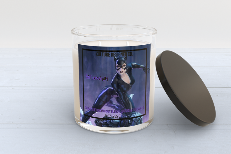CAT WOMAN CANDLE