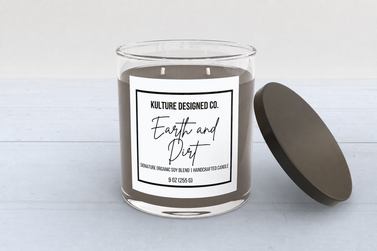 Earth and Dirt | 9 oz candle - Kulture Designed Co.