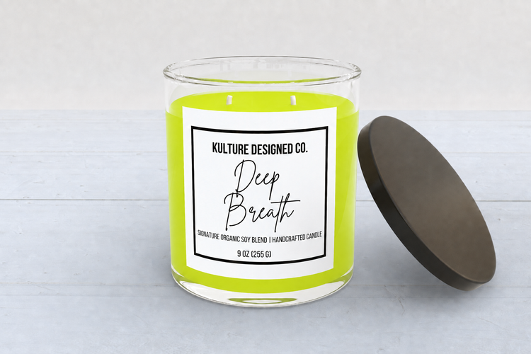 Deep Breath | 9 oz candle - Kulture Designed Co.