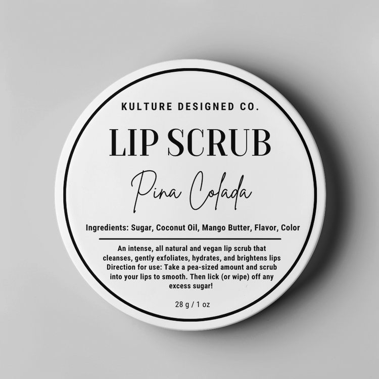 PINA COLADA | LIP SCRUB - Kulture Designed Co.