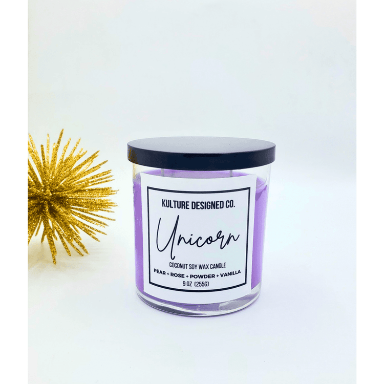 UNICORN CANDLE - Kulture Designed Co.
