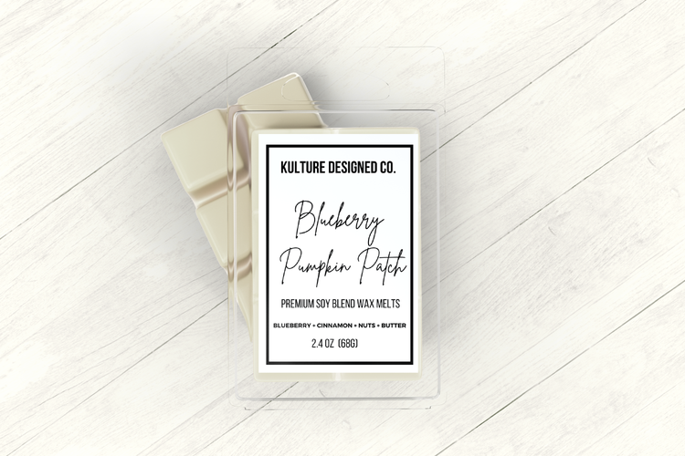BLUEBERRY PUMPKIN PATCH WAX MELT - Kulture Designed Co.