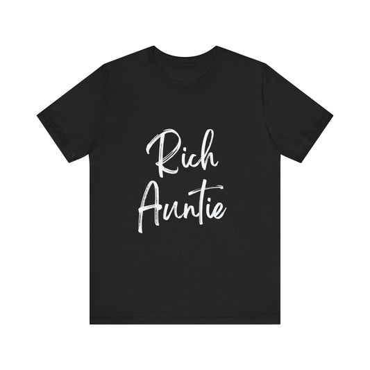 RICH AUNTIE | Unisex Jersey Short Sleeve Tee