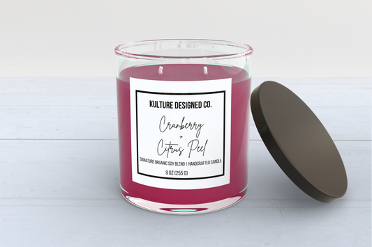 TRIPLE SCENTED CANDLES - Kulture Designed Co.