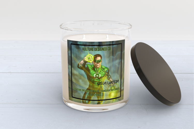 GREEN LANTERN CANDLE
