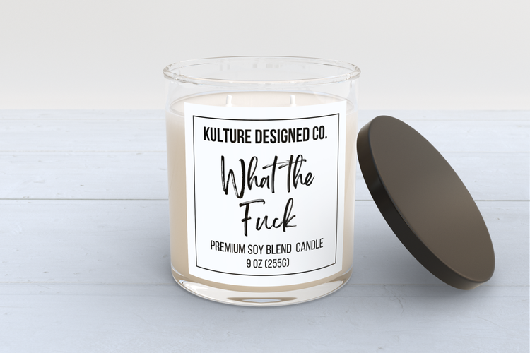 WHAT THE FUCK |  9 oz  Candle