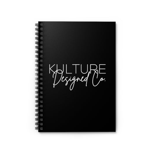 Spiral Notebook - Ruled Line - Kulture Designed Co.
