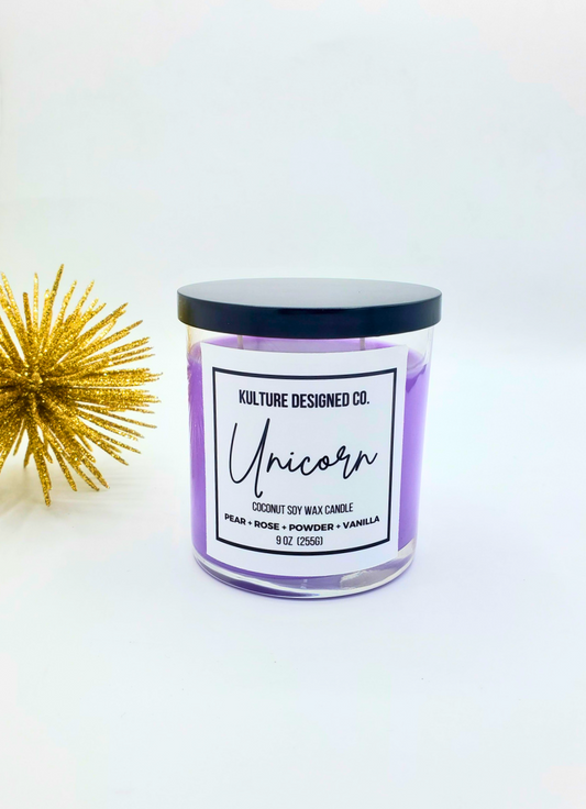 UNICORN CANDLE - Kulture Designed Co.