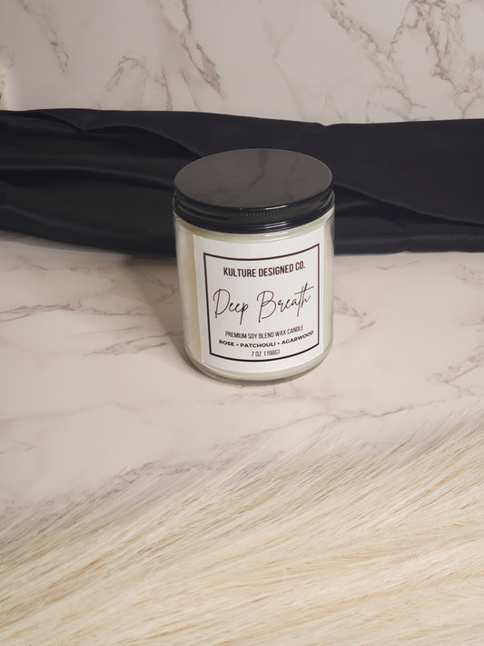 Deep Breath | 7 oz  Candle - Kulture Designed Co.