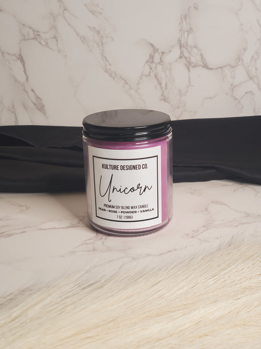 Unicorn | 7 oz  Candle - Kulture Designed Co.