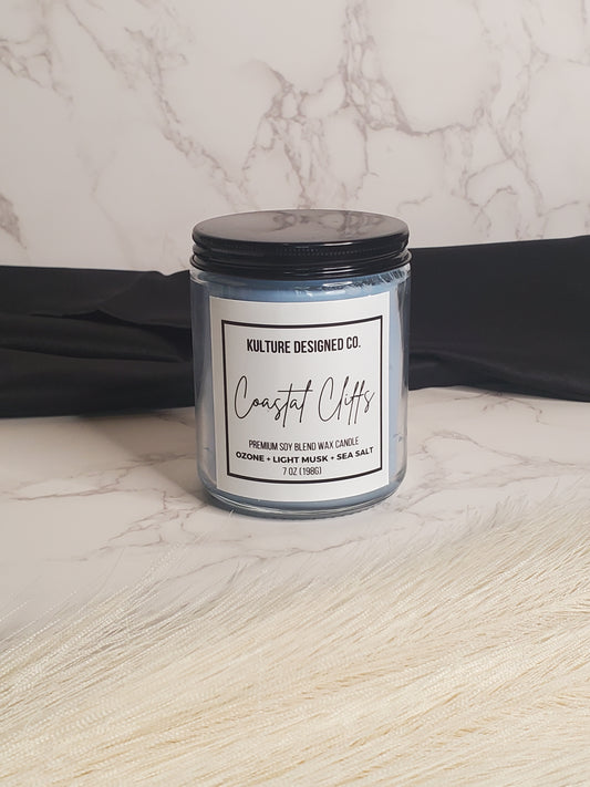 Coastal Cliff | 7 oz  Candle - Kulture Designed Co.