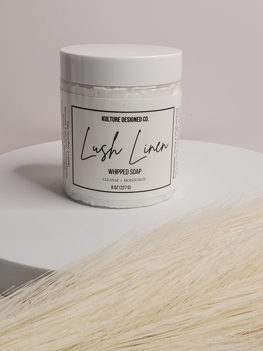 Lush Linen | Whipped Soap - Kulture Designed Co.
