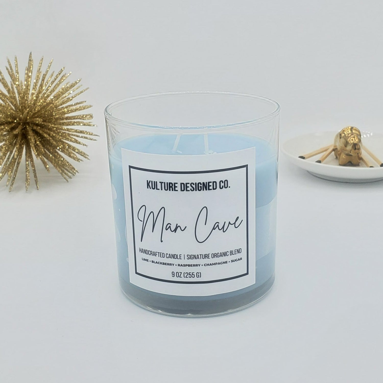 MAN CAVE | 9 oz candle - Kulture Designed Co.