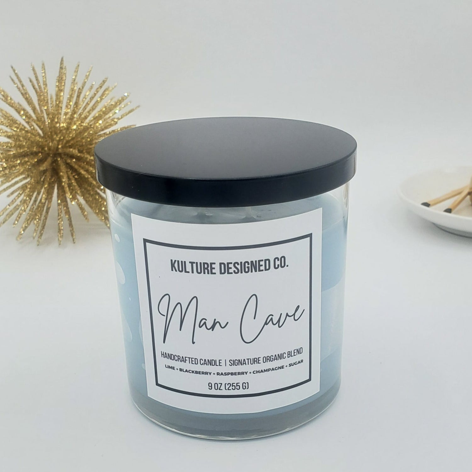 MAN CAVE | 9 oz candle - Kulture Designed Co.