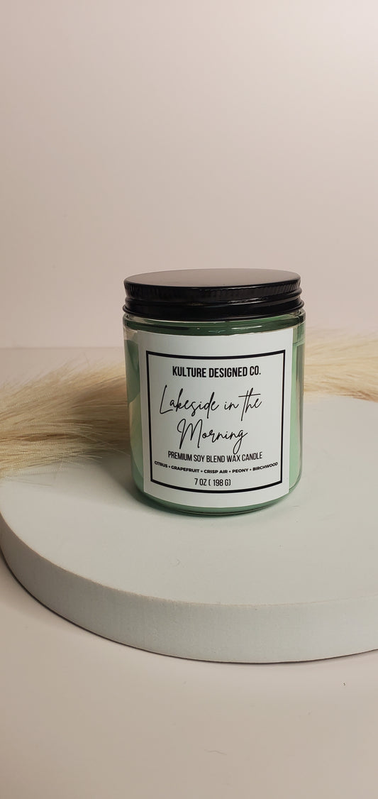 LAKESIDE IN THE MORNING |  7 oz  Candle - Kulture Designed Co.