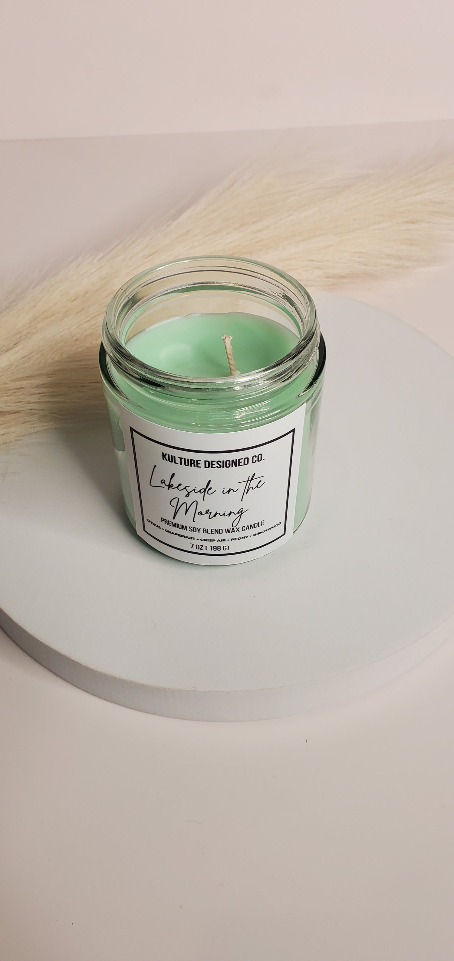 LAKESIDE IN THE MORNING |  7 oz  Candle - Kulture Designed Co.