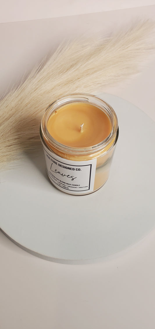 Leaves  |  7 oz  Candle - Kulture Designed Co.