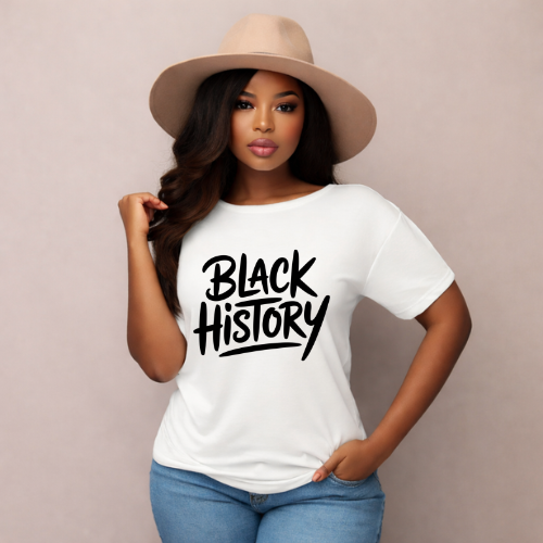 Black History Short Sleeve Tshirt- Bold