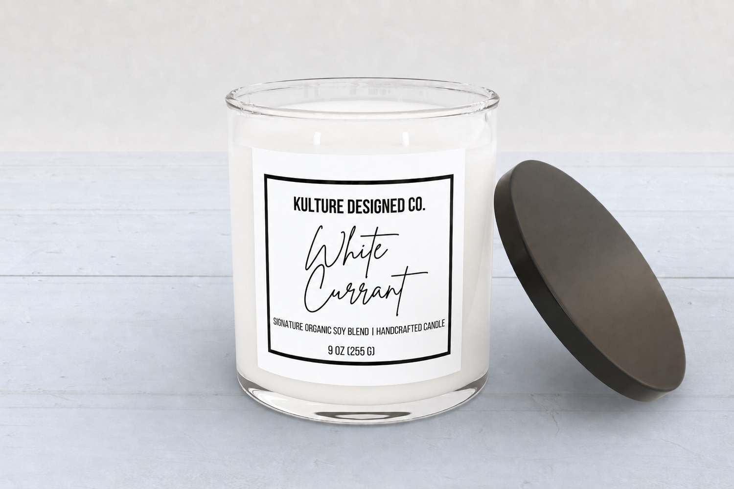 WHITE CURRANT | 9 oz candle - Kulture Designed Co.