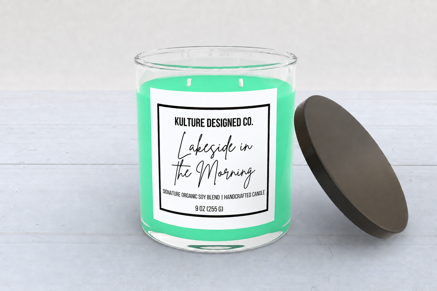 Lakeside in the morning | 9 oz candle - Kulture Designed Co.