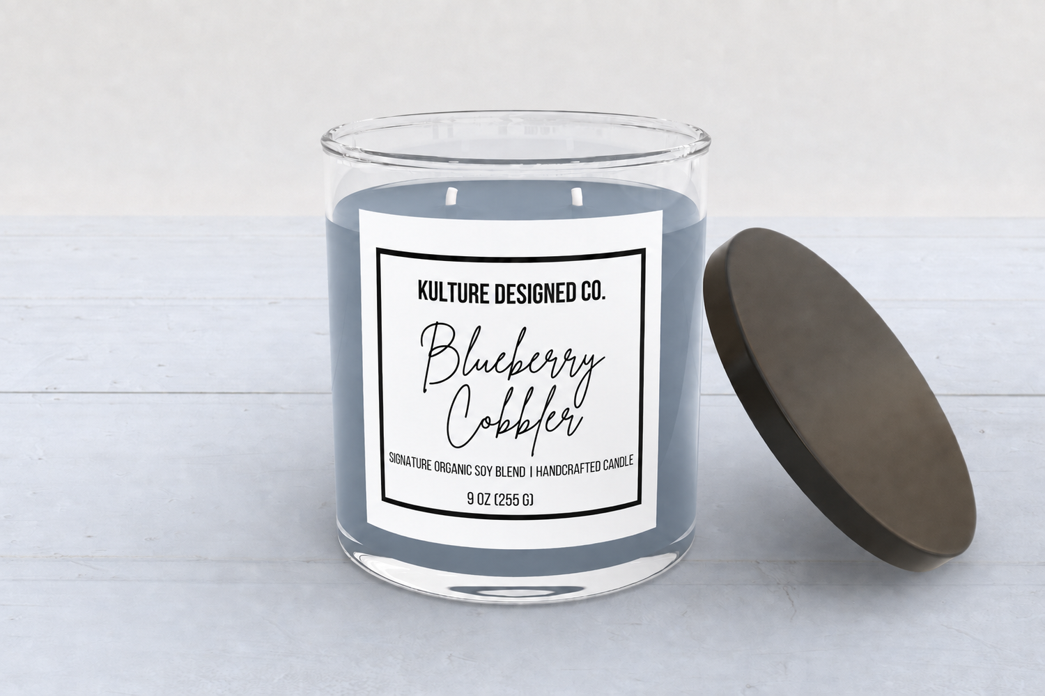 BLUEBERRY COBBLER | 9 OZ CANDLE - Kulture Designed Co.