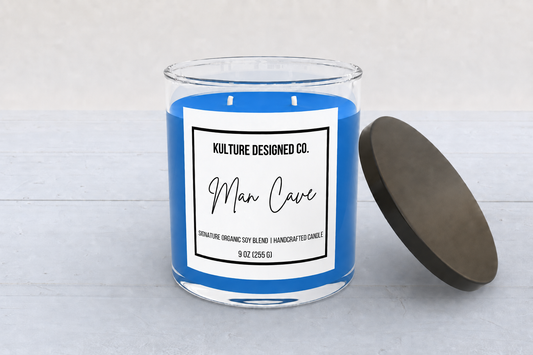 MAN CAVE | 9 oz candle