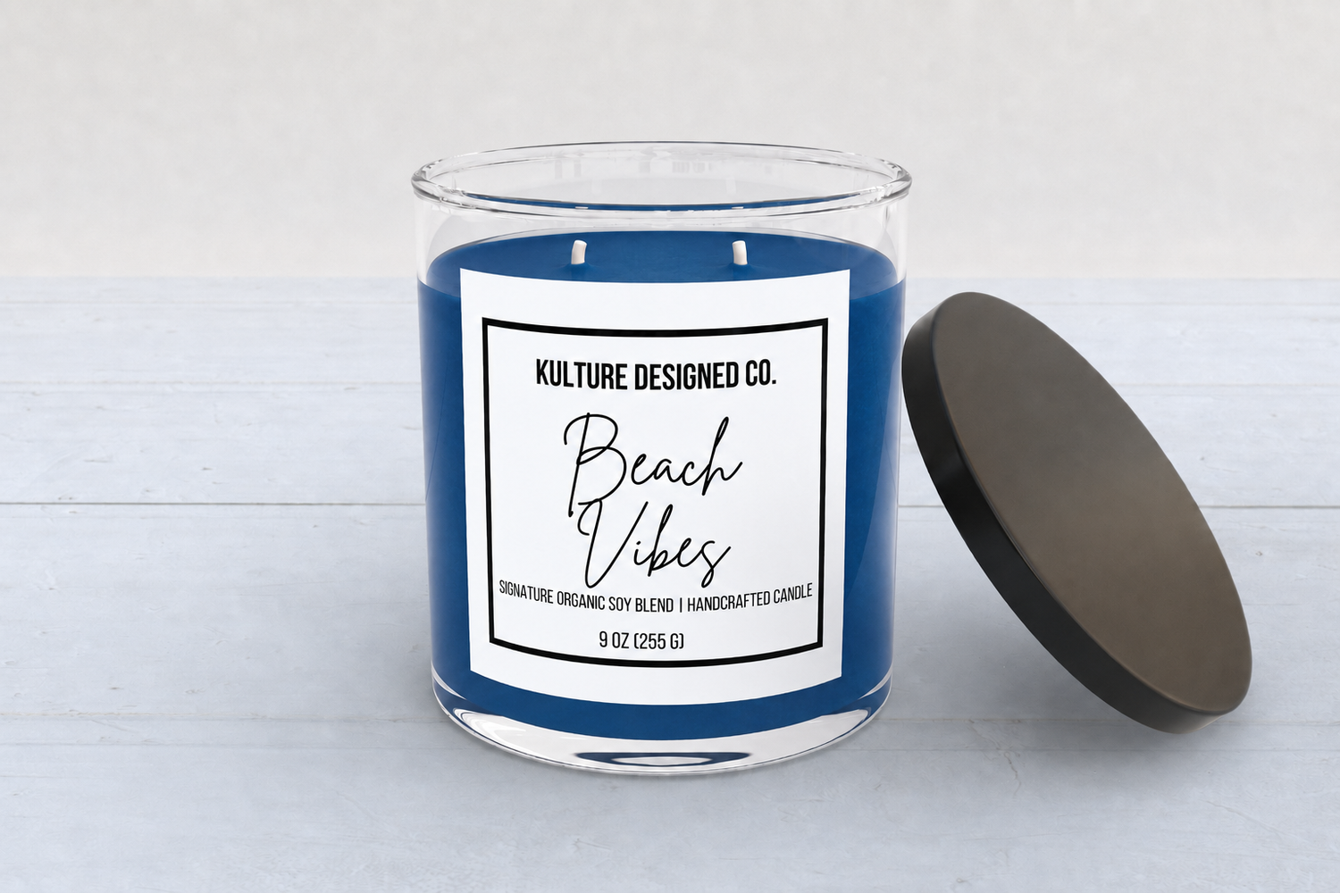 Beach Vibes | 9 oz candle - Kulture Designed Co.