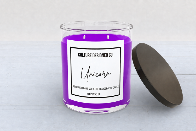 UNICORN | 9 OZ CANDLE - Kulture Designed Co.