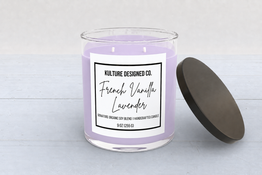FRENCH VANILLA LAVENDER | 9 OZ CANDLE