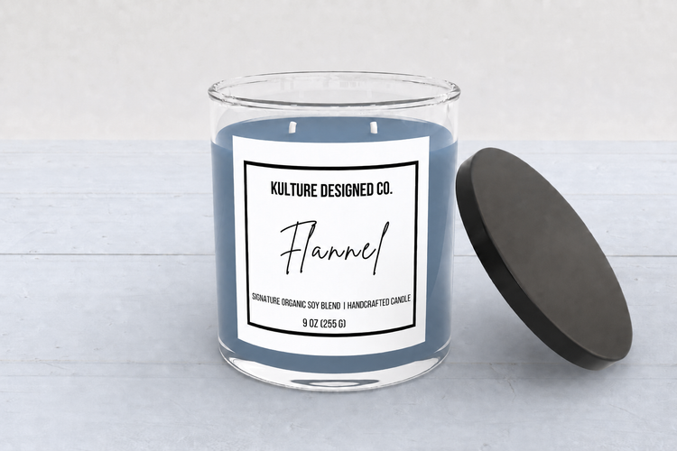 Flannel | 9 oz candle - Kulture Designed Co.