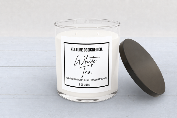 White Tea |  9 oz  Candle