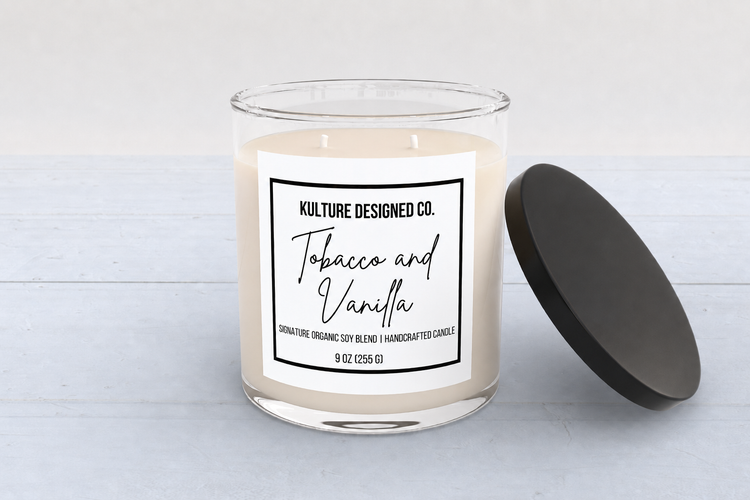 Tobacco and Vanilla |  9 oz Candle