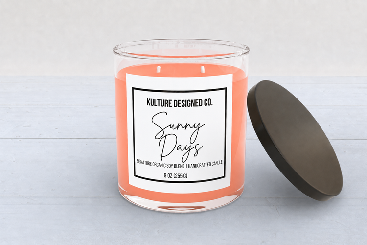 Sunny Days |  9 oz  Candle