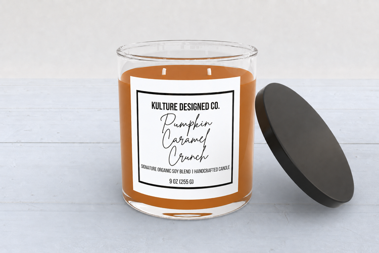Pumpkin Caramel Crunch |  9 oz Candle