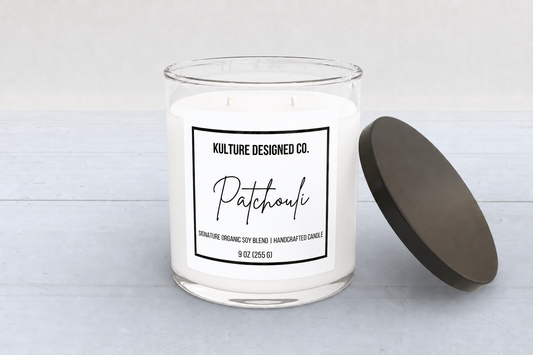Patchouli |  9 oz Candle - Kulture Designed Co.