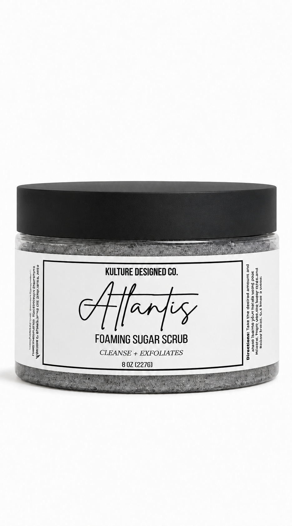 Atlantis | Foaming Sugar Scrub - Kulture Designed Co.