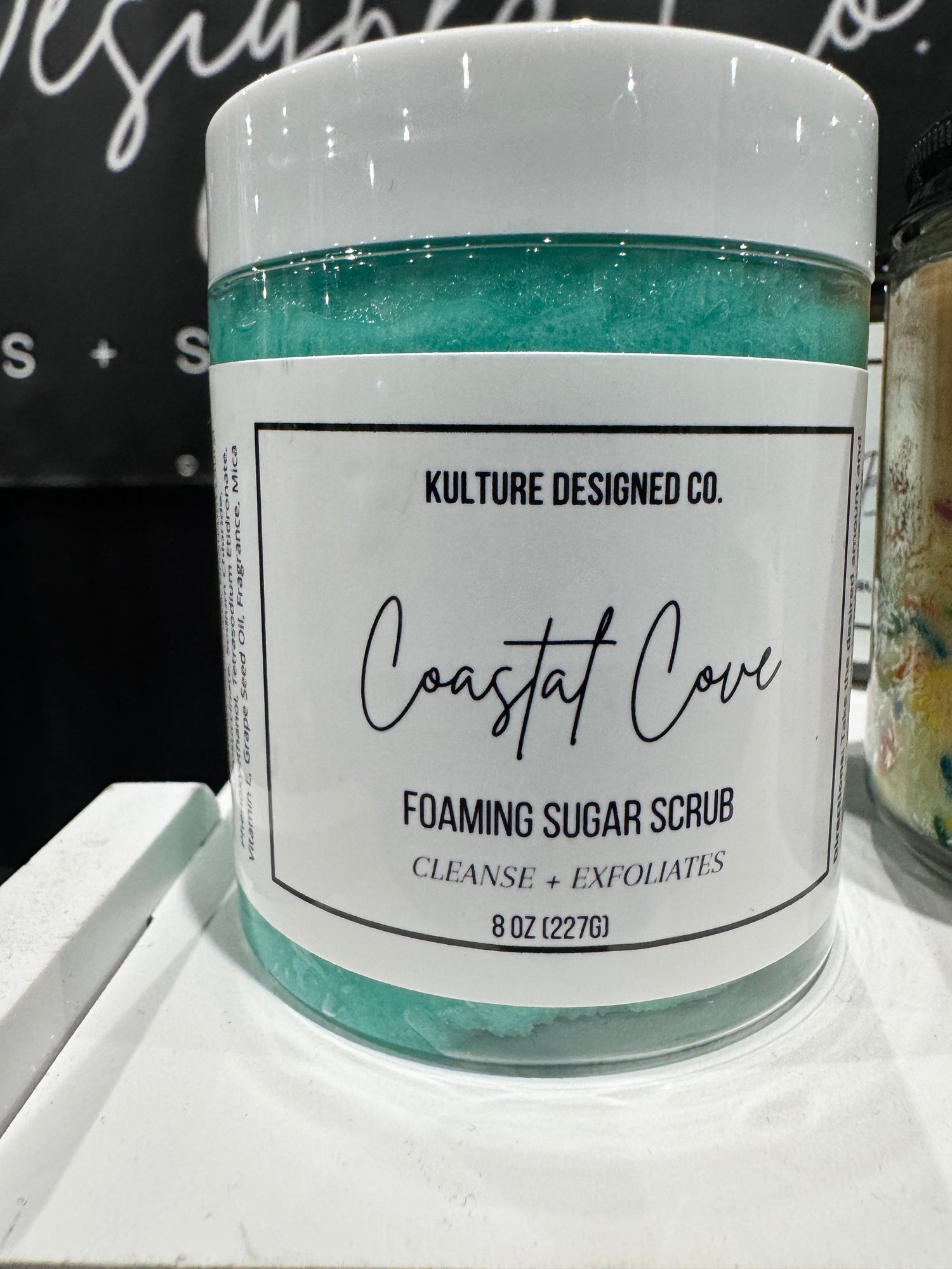 Coastal Cove | Foaming Sugar Scrub - Kulture Designed Co.