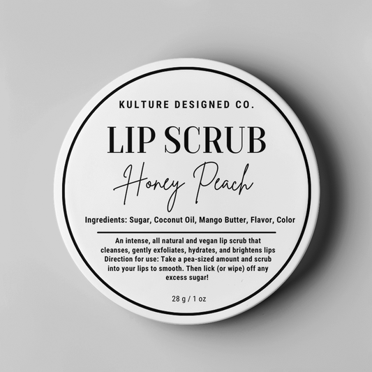 HONEY PEACH | LIP SCRUB