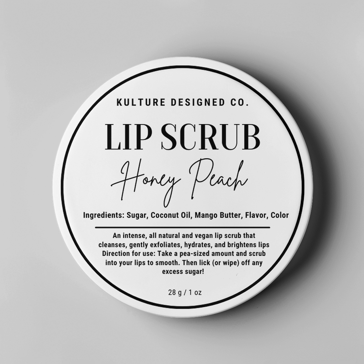 HONEY PEACH | LIP SCRUB