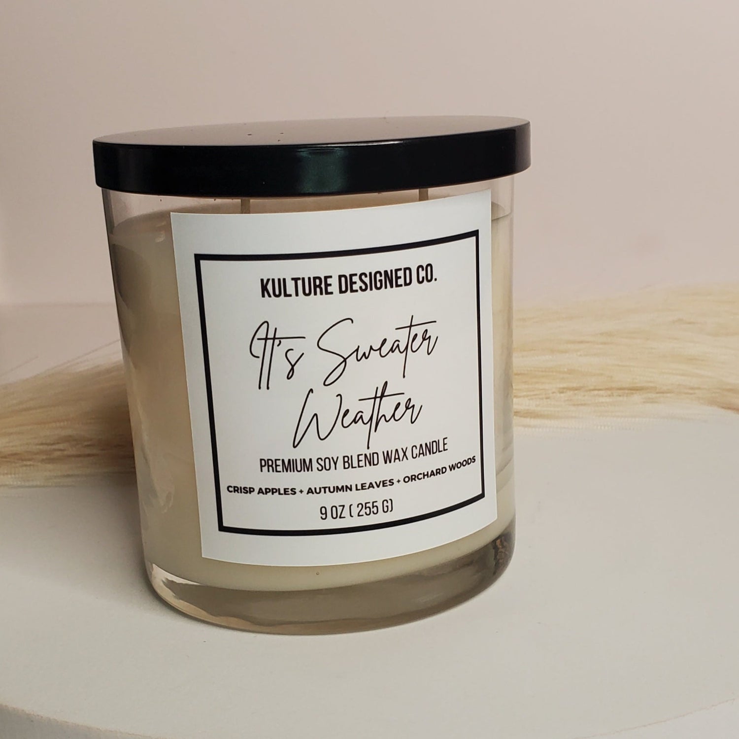 IT'S SWEATER WEATHER | 9 oz candle - Kulture Designed Co.