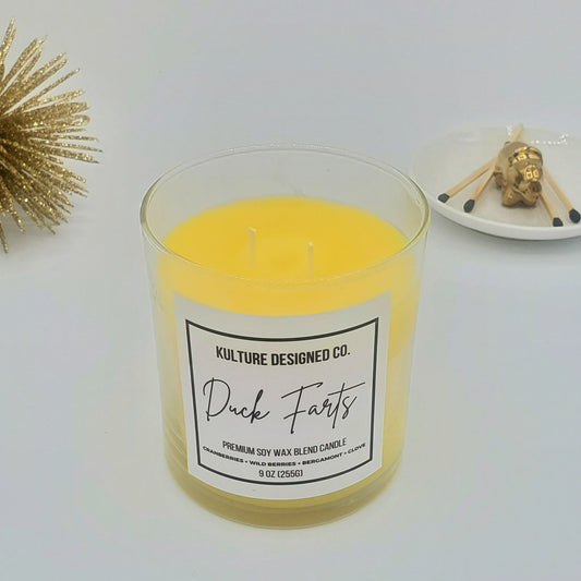 DUCK FARTS | 9 OZ CANDLE - Kulture Designed Co.