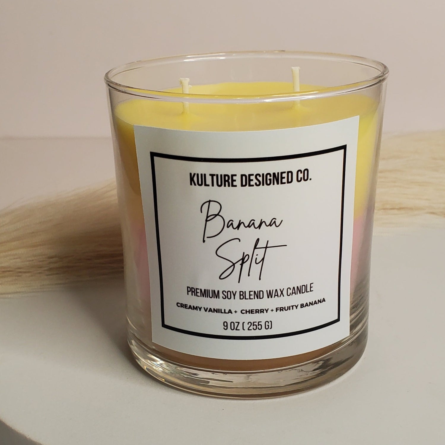 Banana Split | 9 oz candle - Kulture Designed Co.