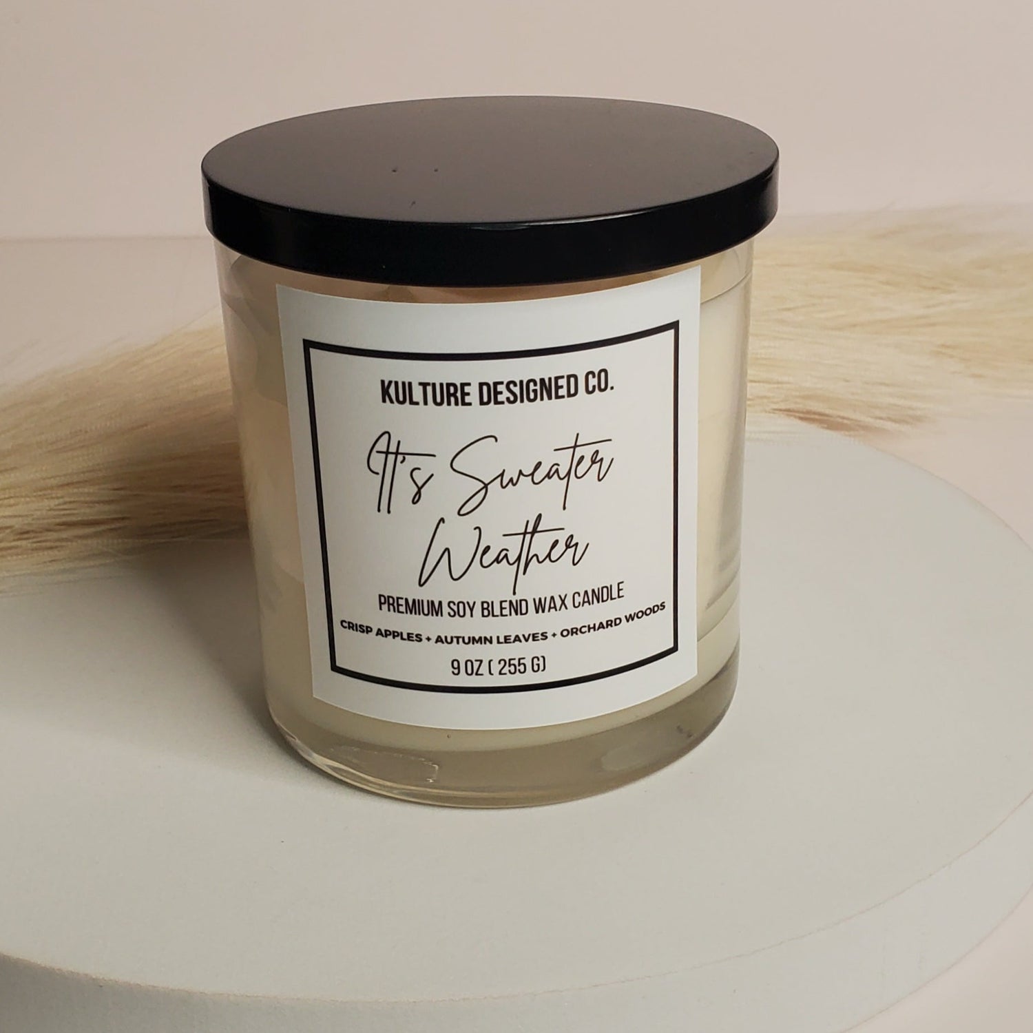 IT'S SWEATER WEATHER | 9 oz candle - Kulture Designed Co.