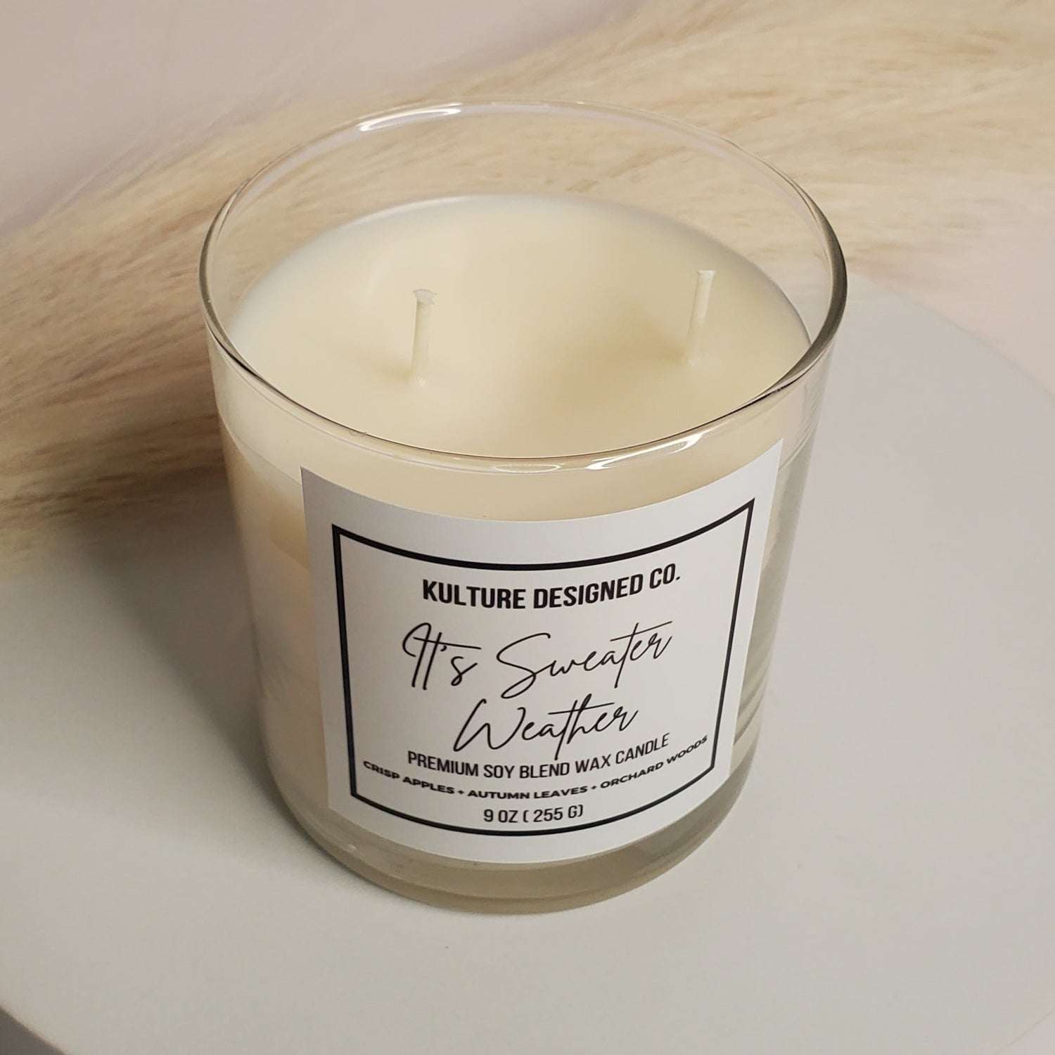 IT'S SWEATER WEATHER | 9 oz candle - Kulture Designed Co.