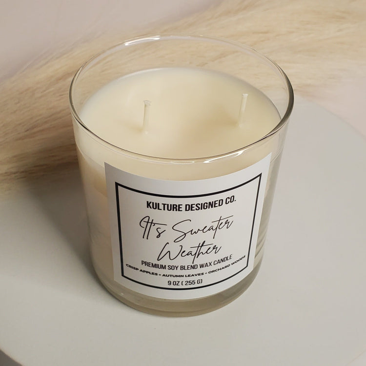 IT'S SWEATER WEATHER | 9 oz candle